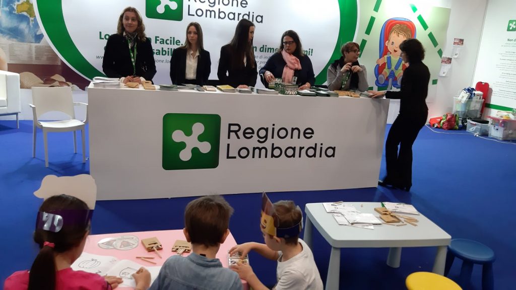 Fiera del Giocattolo di Milano, lo stand della Regione Lombardia