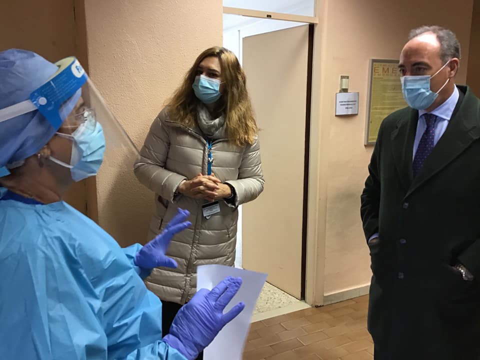 screening e tamponi nel nuovo centro di Cologno Monzese