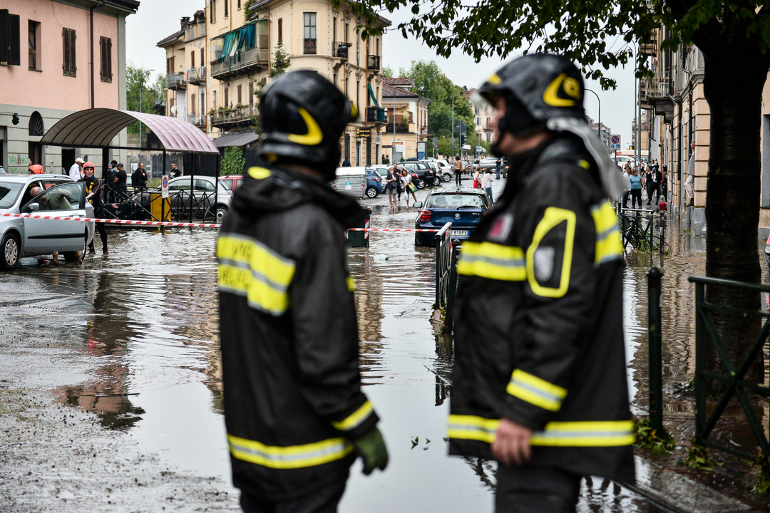 Danni maltempo Bergamo Pavia