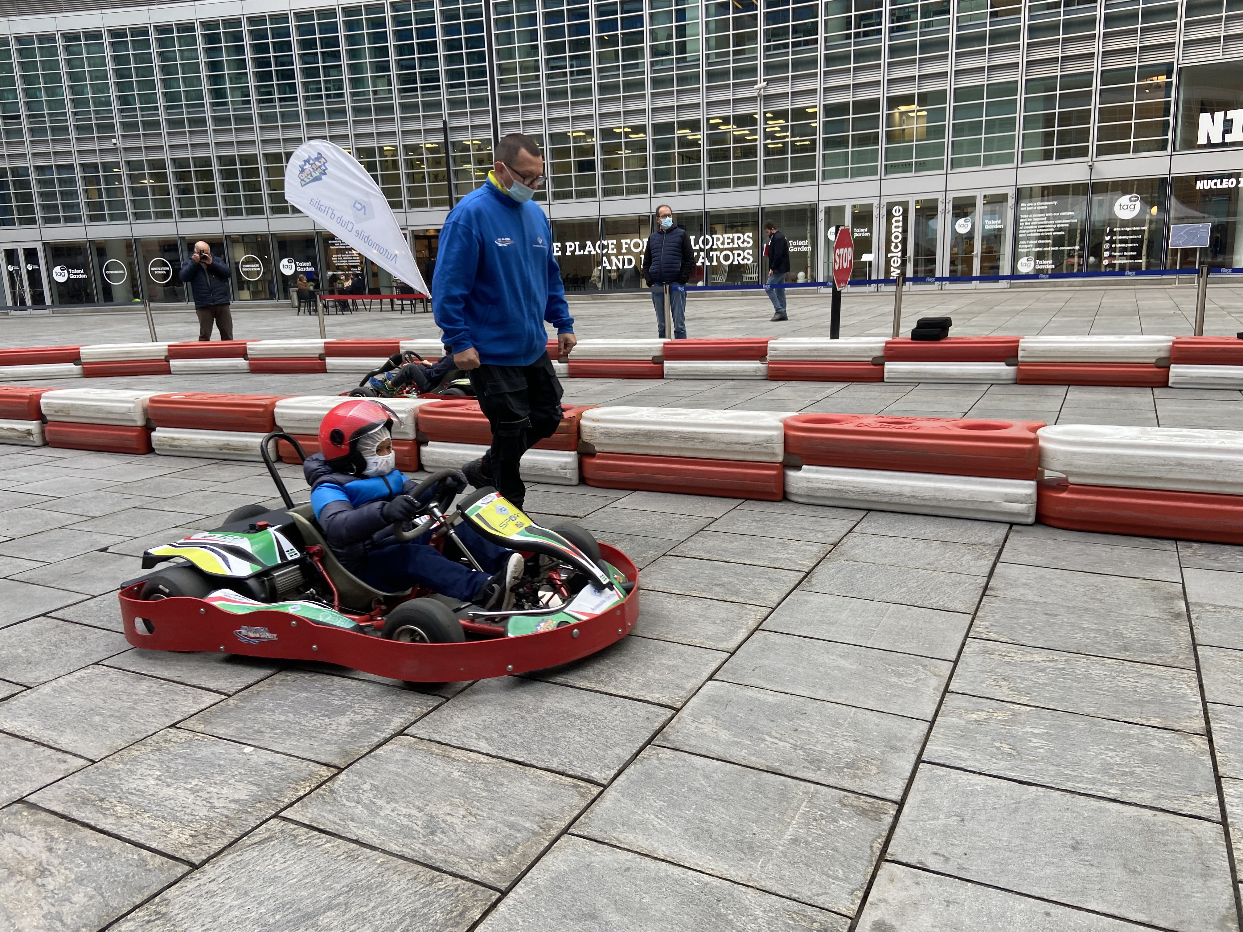 sicurezza go kart