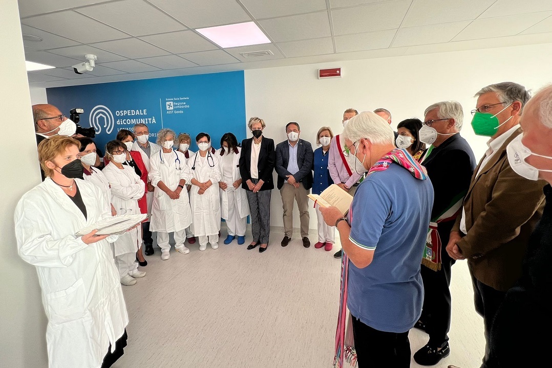 Inaugurazioni ospedali a Lonato e Gavardo