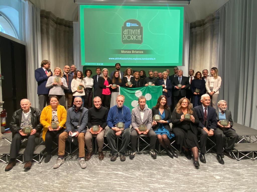 Premiazione attività storiche Milano Monza e Brianza