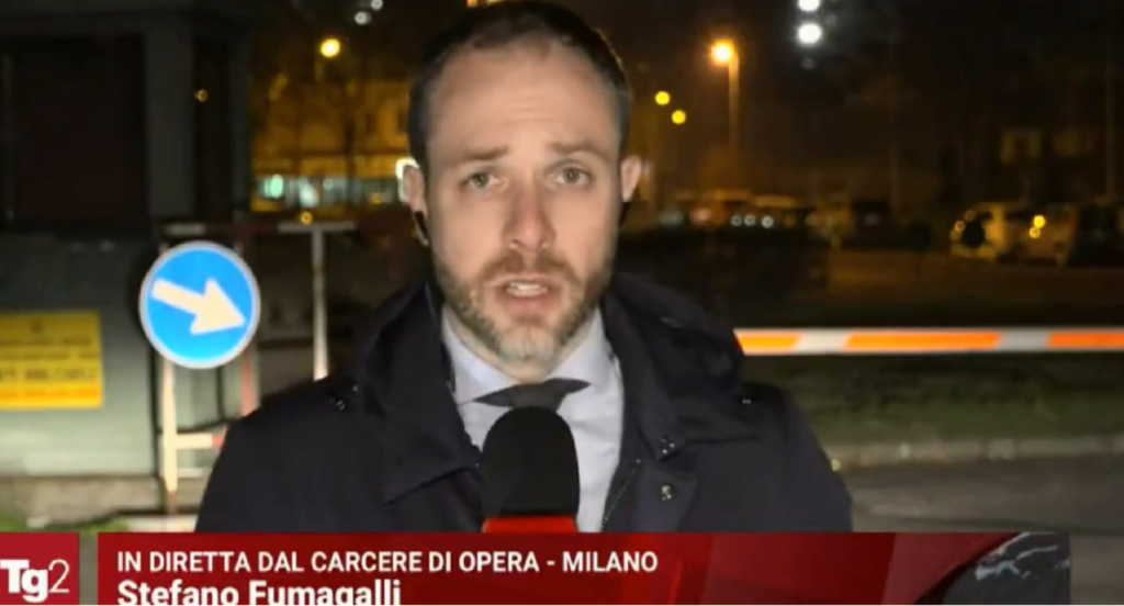 aggressione giornalista carcere opera