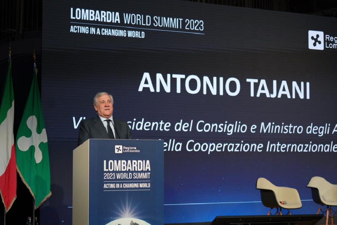 world summit tajani