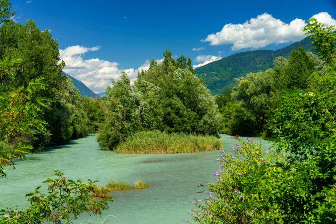 Bormio Sondalo fiume Adda