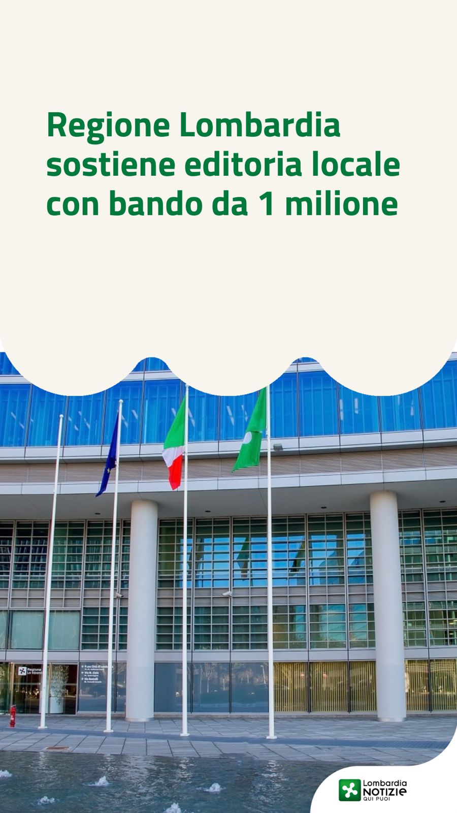 Regione Lombardia sostiene